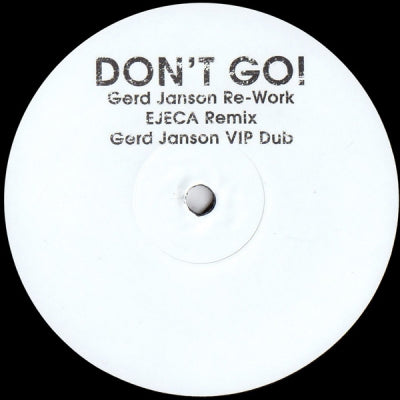 AWESOME 3 FEATURING JULIE MCDERMOTT - Don't Go! (Remixes)