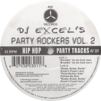 DJ EXCEL - DJ Excel's Party Rockers Vol. 2