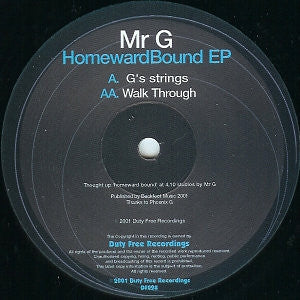 MR G - Homeward Bound EP