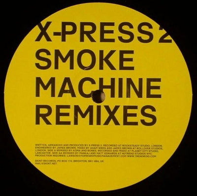 X-PRESS 2 - Smoke Machine (The Remixes)