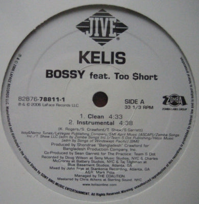 KELIS FEATURING TOO SHORT - Bossy