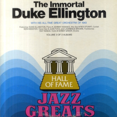 DUKE ELLINGTON - The Immortal Duke Ellington Vol. 3 Of 3