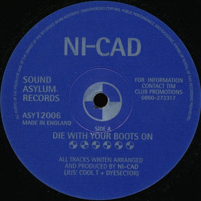 NI-CAD - Die With Your Boots On / Wild Child