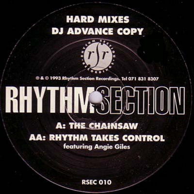 RHYTHM SECTION - The Chainsaw / Rhythm Takes Control (Hard Mixes)