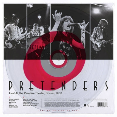 THE PRETENDERS - Live! At The Paradise Theater, Boston, 1980