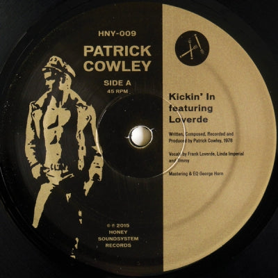 PATRICK COWLEY - Kickin' In
