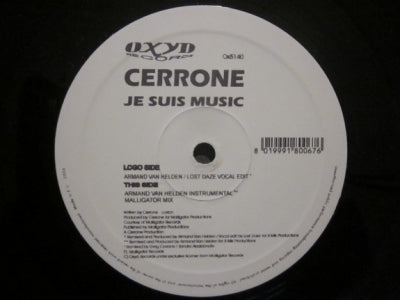 CERRONE - Je Suis Music