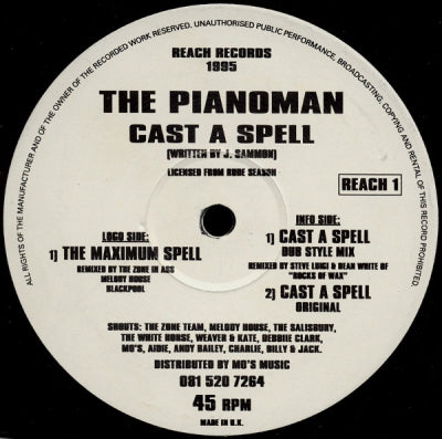 PIANOMAN - Cast A Spell