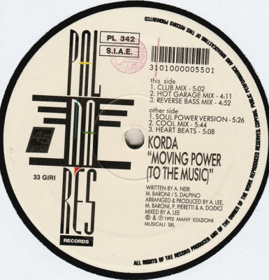 KORDA - Moving Power (To The Music)