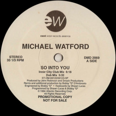 MICHAEL WATFORD - So Into You