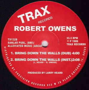 ROBERT OWENS - Bring Down The Walls
