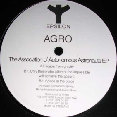 AGRO - The Association Of Autonomous Astronauts EP