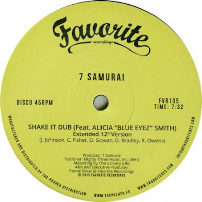7 SAMURAI - Shake It Dub / Cosmic Jam
