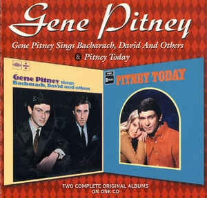 GENE PITNEY - Gene Pitney Sings Bacharach, David And Others & Pitney Today