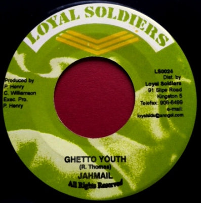 JAHMALI - Ghetto Youth