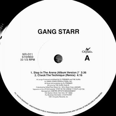GANG STARR - Step In The Arena