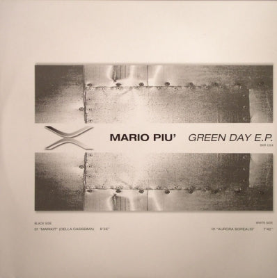 MARIO PIU - Green Day E.P.
