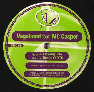 VAGABOND FT. MC CASPER - Flowing Free / Realm Of XTC