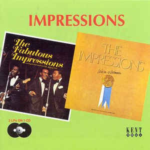 THE IMPRESSIONS - The Fabulous Impressions / We're A Winner