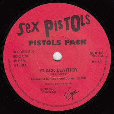 SEX PISTOLS - Black Leather