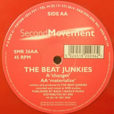 THE BEAT JUNKIES - Changes / Materialize