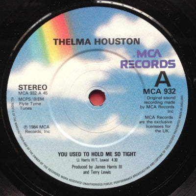 THELMA HOUSTON - You Used To Hold Me So Tight
