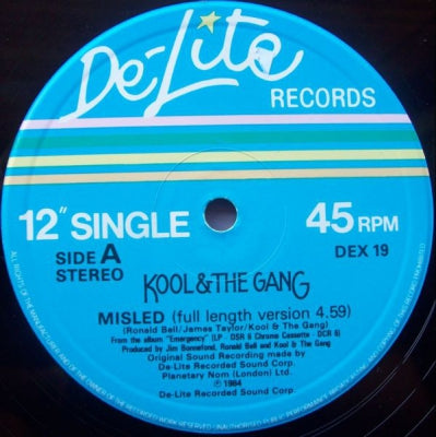 KOOL AND THE GANG - Misled / Ladies NIght / Rollin