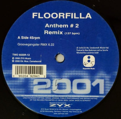 FLOORFILLA - Anthem # 2 (Remix)