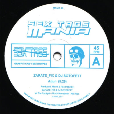 ZARATE_FIX & DJ SOTOFETT - Arjun / Afroz