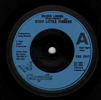 STIFF LITTLE FINGERS - Silver Lining / Safe As Houses