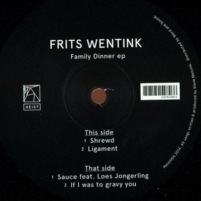FRITS WENTINK - Family Dinner EP