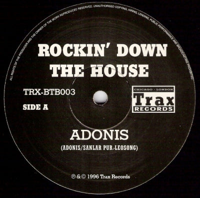 ADONIS / JESSE VALEZ - Rockin' Down The House / Girls Out On The Floor