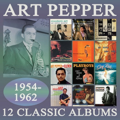 ART PEPPER - 12 Classics Albums 1954-1962