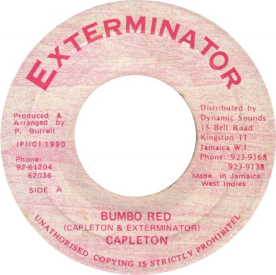 CAPLETON - Bumbo Red