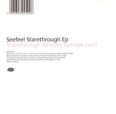 SEEFEEL - Starethrough EP