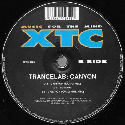 TRANCELAB - Canyon / Tempus