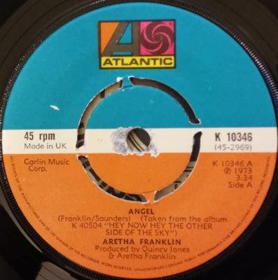 ARETHA FRANKLIN - Angel / Siter From Texas