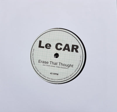 LE CAR - Erase That Thought