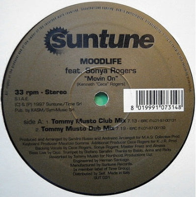 MOODLIFE FEATURING SONYA ROGERS - Movin' On