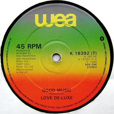 LOVE DE-LUXE - Good Music