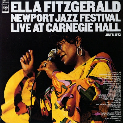 ELLA FITZGERALD - Newport Jazz Festival Live At Carnegie Hall (July 5, 1973)