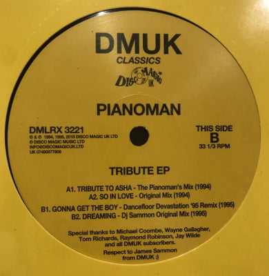 PIANOMAN - Tribute EP
