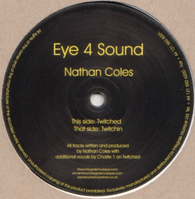 NATHAN COLES - Twitched / Twitchin