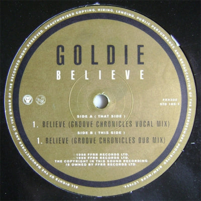 GOLDIE - Believe