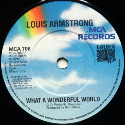 LOUIS ARMSTRONG - What A Wonderful World / Hello Dolly