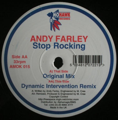 ANDY FARLEY - Stop Rocking
