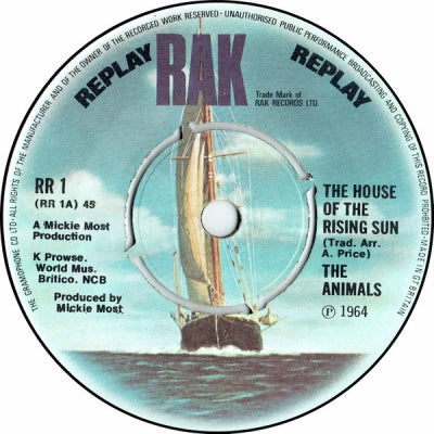 THE ANIMALS - The House Of The Rising Sun