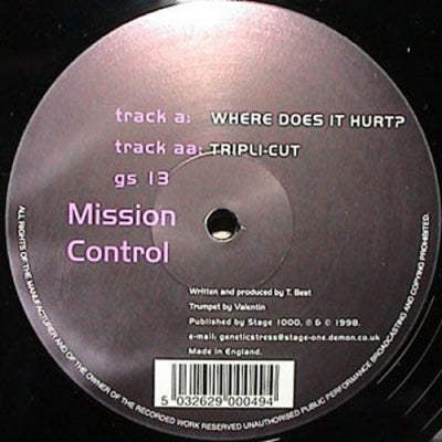MISSION CONTROL - Where Does It Hurt? / Tripli-Cut