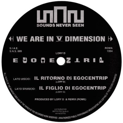 LORY D - We Are In V Dimension
