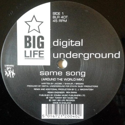 DIGITAL UNDERGROUND - Same Song (This Is An E.P. Release Part 1)